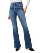 Good American Good Legs Flare Jeans In Blue843