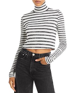 Rag & Bone The Knit Cropped Turtleneck Top