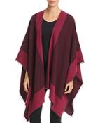 Eileen Fisher Color-block Poncho - 100% Exclusive