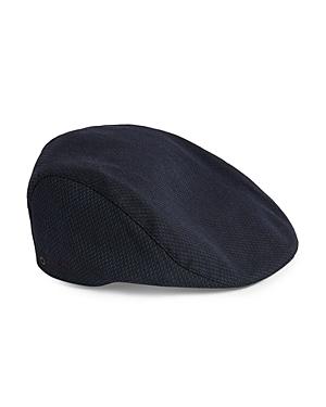 Ted Baker Adice Cotton Blend Textured Flat Cap