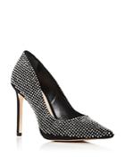 Schutz Women's Sybil Embellished Pointed Toe Pumps