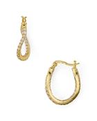 Aqua Twist Hoop Earrings In 18k Gold-plated Sterling Silver Or Sterling Silver - 100% Exclusive