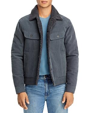 Vince Fleece Lined Corduroy Jacket