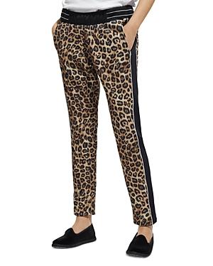 The Kooples Leopard Print Jogger Pants