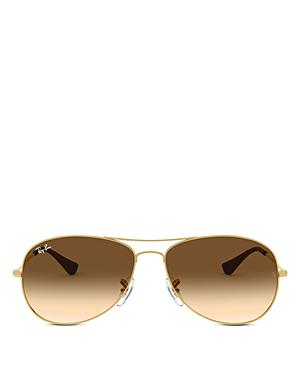 Ray-ban Men's New Classic Aviator Gradient Sunglasses, 59mm