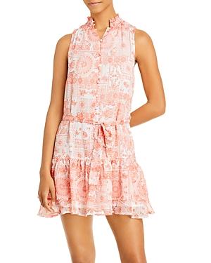 Aqua Kerianne High Neck Mini Dress - 100% Exclusive