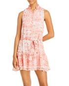 Aqua Kerianne High Neck Mini Dress - 100% Exclusive