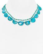 Chan Luu Two Strand Stone Necklace, 17