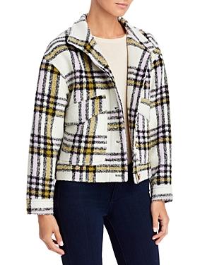 Bagatelle Plaid Cropped Jacket