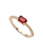 Lauren Ralph Lauren Pave & Color Stone Ring