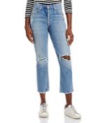 Citizens Of Humanity Charlotte Crop High Rise Jeans In Morning Light