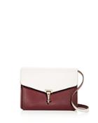 Burberry Two-tone Leather Convertible Crossbody