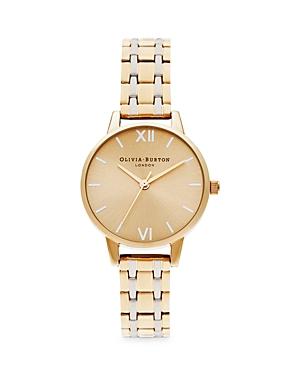 Olivia Burton England Collection Two Tone Bracelet Watch, 30mm