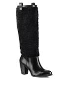 Ugg Ava Sheepskin And Leather Tall Boots