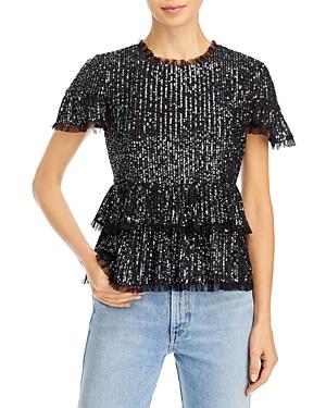 Endless Rose Sequin Baby Doll Top