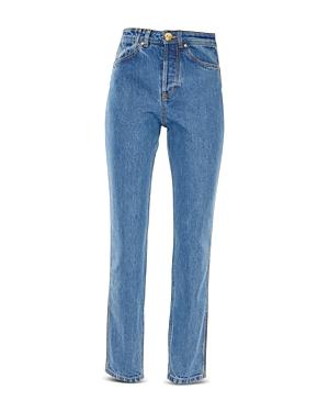 Lanvin Slim Fit Denim Jeans In Light Blue
