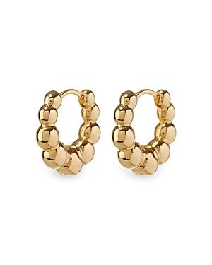 Luv Aj Mini Bella Beaded Huggie Hoop Earrings