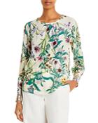 Marella Cancan Lilac Silk Long Sleeve Shirt