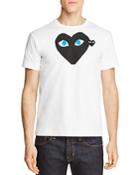 Comme Des Garcons Play Black Heart Blue-eye Tee