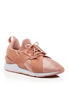 Puma Women's Muse Satin Lace Up Sneakers