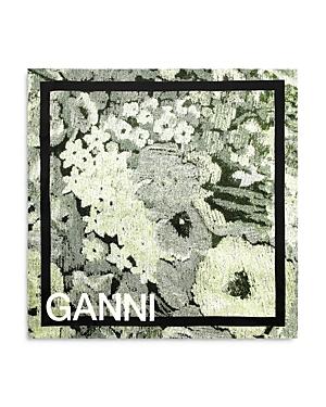 Ganni Floral Silk Scarf