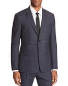 Theory Sartorial-check Slim Fit Wool Suit Jacket
