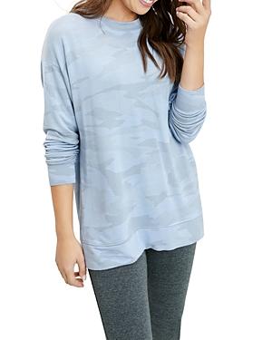 Splendid Lena Camo Sweatshirt