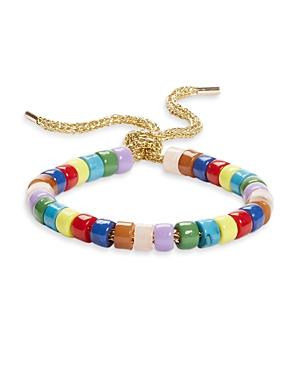 Aqua 8 Other Reasons Multicolor Beaded Camp Bracelet - 100% Exclusive