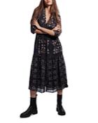 Ba & Sh Haline Floral Midi Dress
