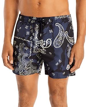 Moncler Camo Paisley Swim Trunks