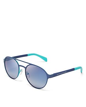 Marc By Marc Jacobs Round Aviator Sunglasses, 54mm