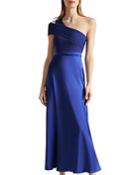 Ted Baker Ivena Asymmetric Knit Bodice Midi Dress