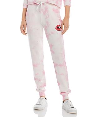 Chrldr Lips Tie-dye Sweatpants