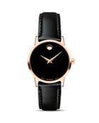 Movado Museum Classic Rose Gold-tone Case Watch, 28mm