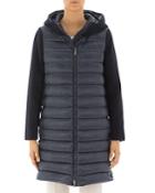 Peserico Hooded & Quilted Contrast-detail Down Coat