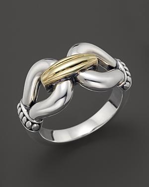 Lagos 18k Gold And Sterling Silver Derby Ring