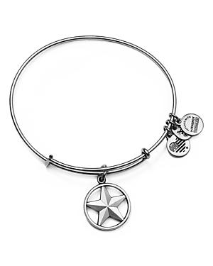 Alex And Ani Star Of Strength Expandable Wire Bangle