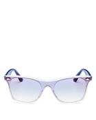 Ray-ban Unisex Mirrored Shield Wayfarer Sunglasses, 41mm