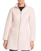 Kate Spade New York Fit-and-flare Bow-quilted Coat