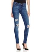Dl1961 Amanda Distressed Skinny Jeans In Schiffer