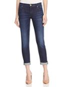 True Religion Liv Relaxed Skinny Jeans In River Deep