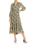 Cinq A Sept Lucile Floral Midi Dress