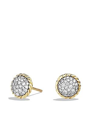 David Yurman Chatelaine Earrings With Diamonds In 18k Gold