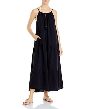Echo Tiered Breeze Maxi Dress Swim Cover-up