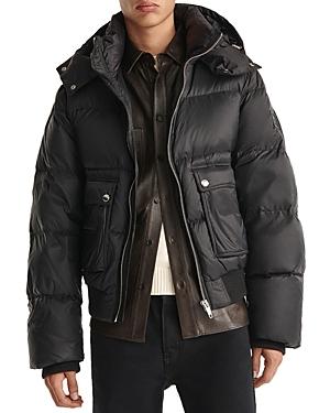 The Kooples Hooded Puffer Jacket