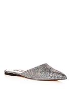 Sjp By Sarah Jessica Parker Women's Glitter Pointed Toe Mules