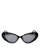 Kendall + Kylie Women's Mirrored Cat Eye Sunglasses, 52mm