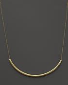 Ippolita 18k Yellow Gold Glamazon Long Curve Bar Necklace, 18