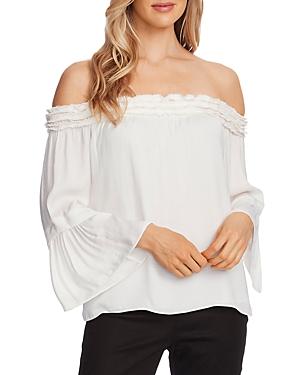 Vince Camuto Ruffled Off-the-shoulder Blouse
