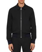 Ps Paul Smith Contrast Trim Bomber Jacket